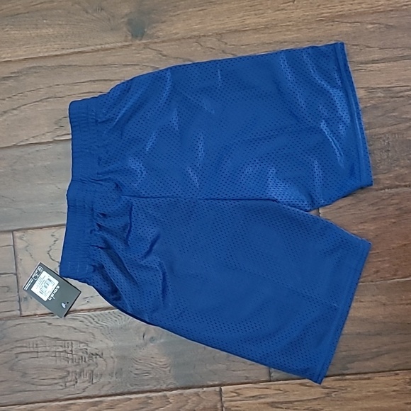 💥3for$12💥 NWT Athletic Works boy's navy blue mesh shorts size Small (6-7) - Picture 2 of 5